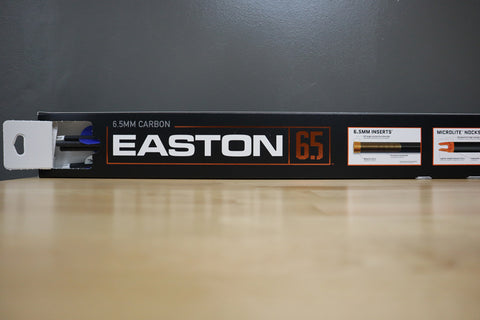 Easton - 6.5 Hunter Classic Carbon with Vanes (6 pack)