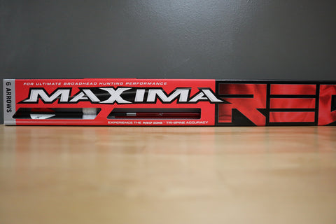 Carbon Express - Maxima Red with Vanes (6 pack)